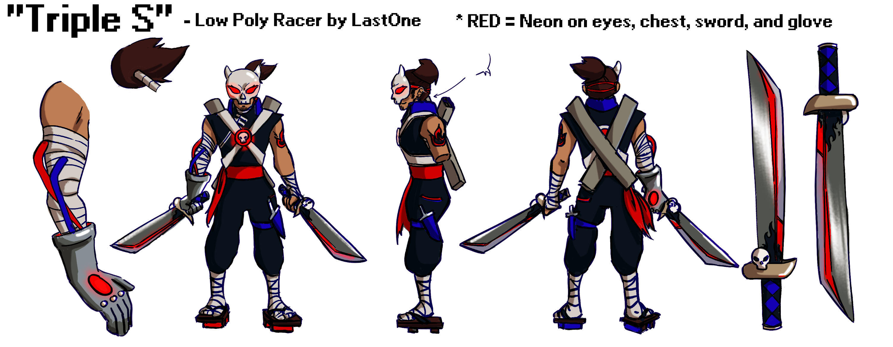 Triple S Turnaround Design for 3D Modelling