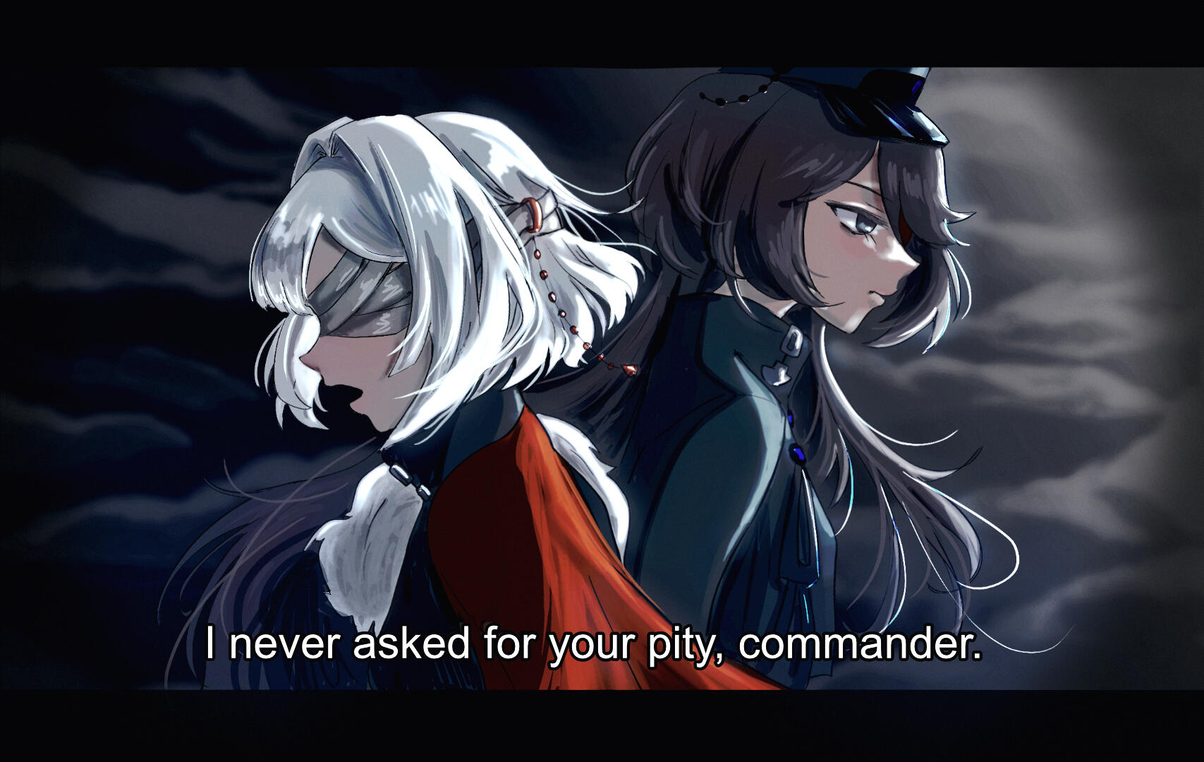 A Faux Screenshot of Military Yuri Characters by Popcornundercover on Artfight