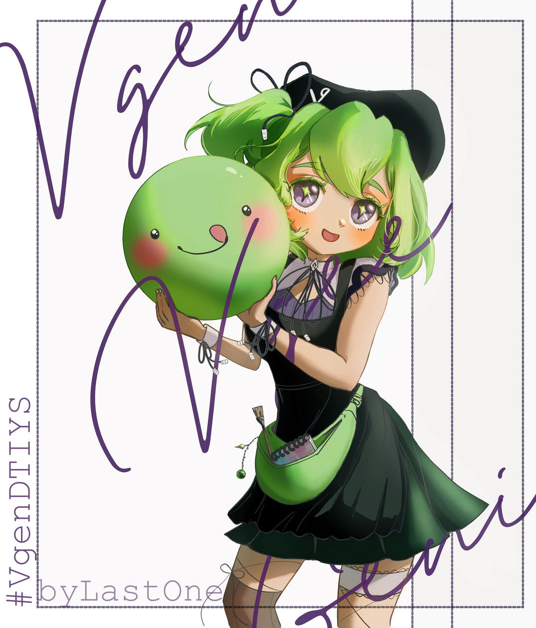 A Fanart for a DTIYS challenge of Genie the mascot for Vgen A Fanart for a DTIYS challenge of Genie the mascot for Vgen